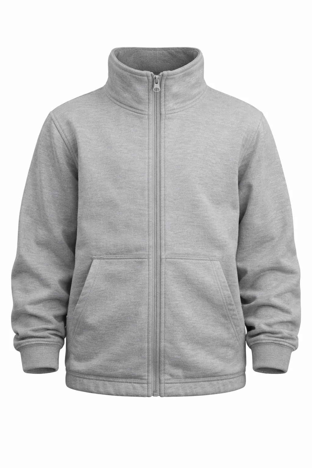 Mock Neck With Zipper
